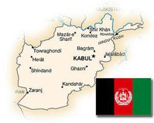 Afghanistan Map 300x239