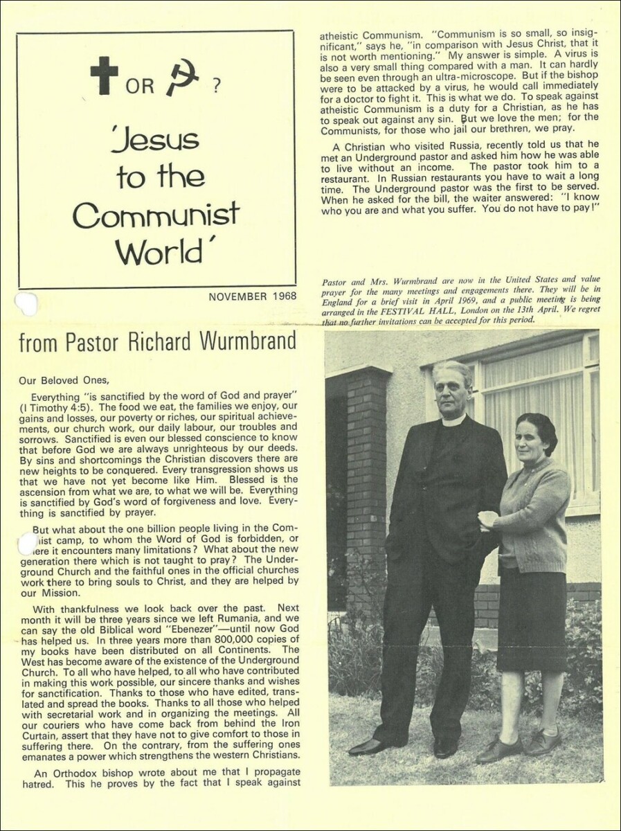 Magazine 1968 11 Front Page