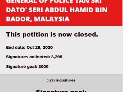 Release Raymond Petition