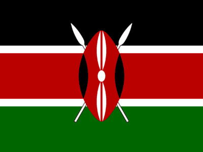 Flag Kenya