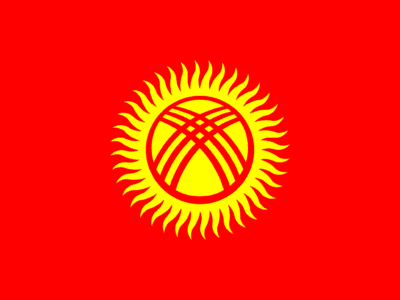 Flag Kyrgyzstan
