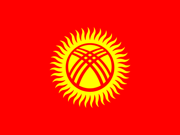 Flag Kyrgyzstan