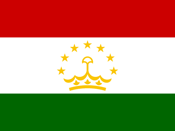 Flag Tajikistan