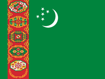Flag Turkmenistan
