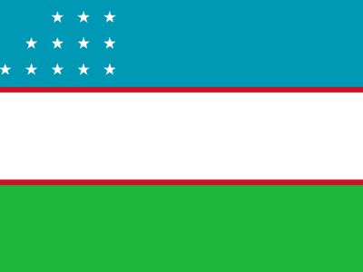 Flag Uzbekistan