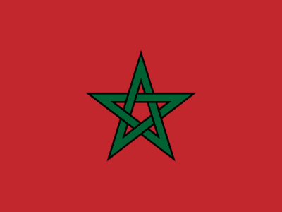 Flag Morocco