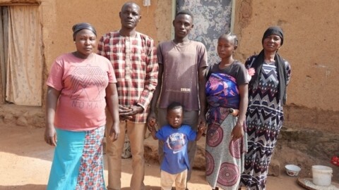 Ladi Chohu and family Nigeria