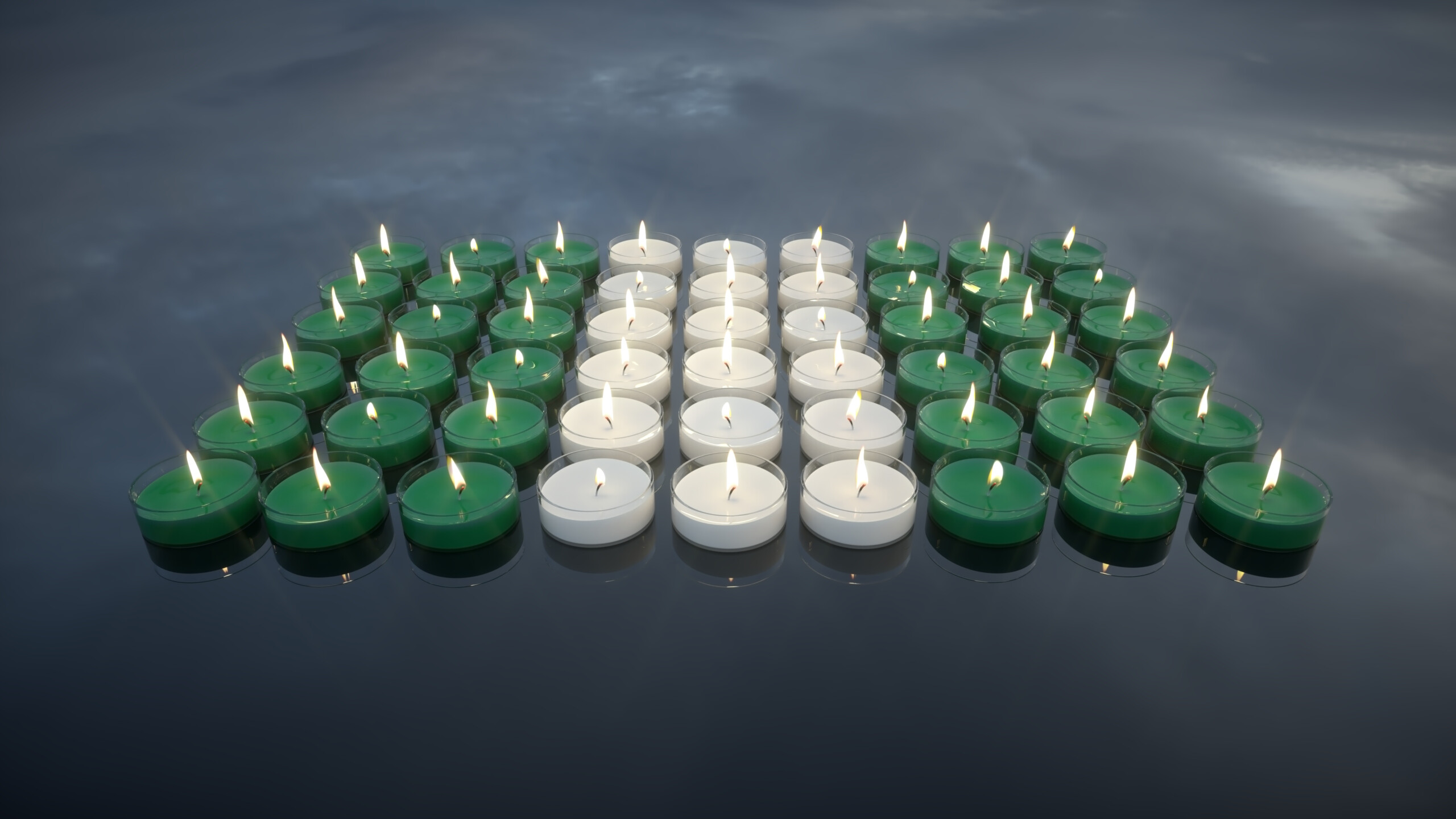 Nigeria Candle flag scaled