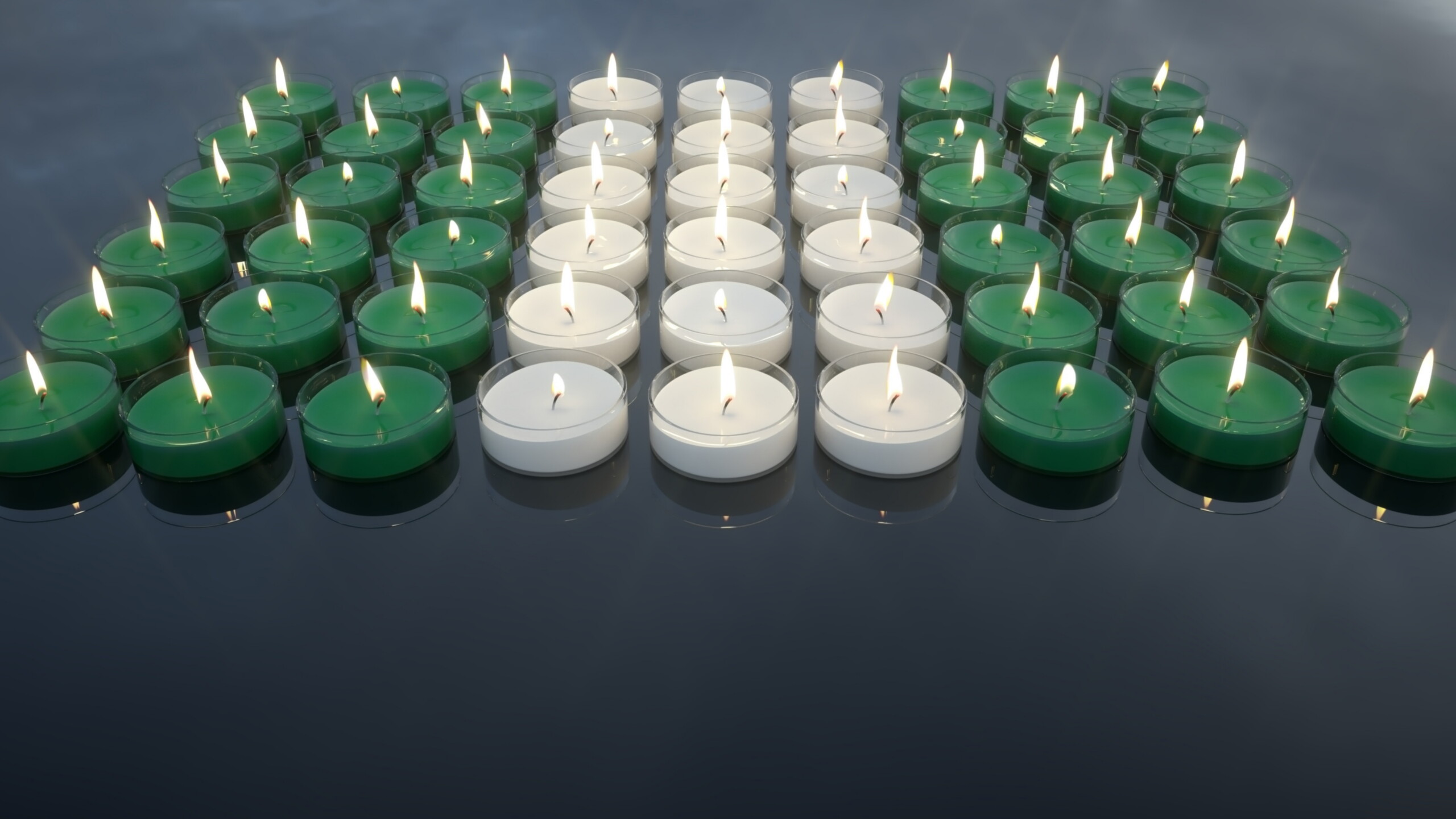 Nigeria candle flag banner scaled