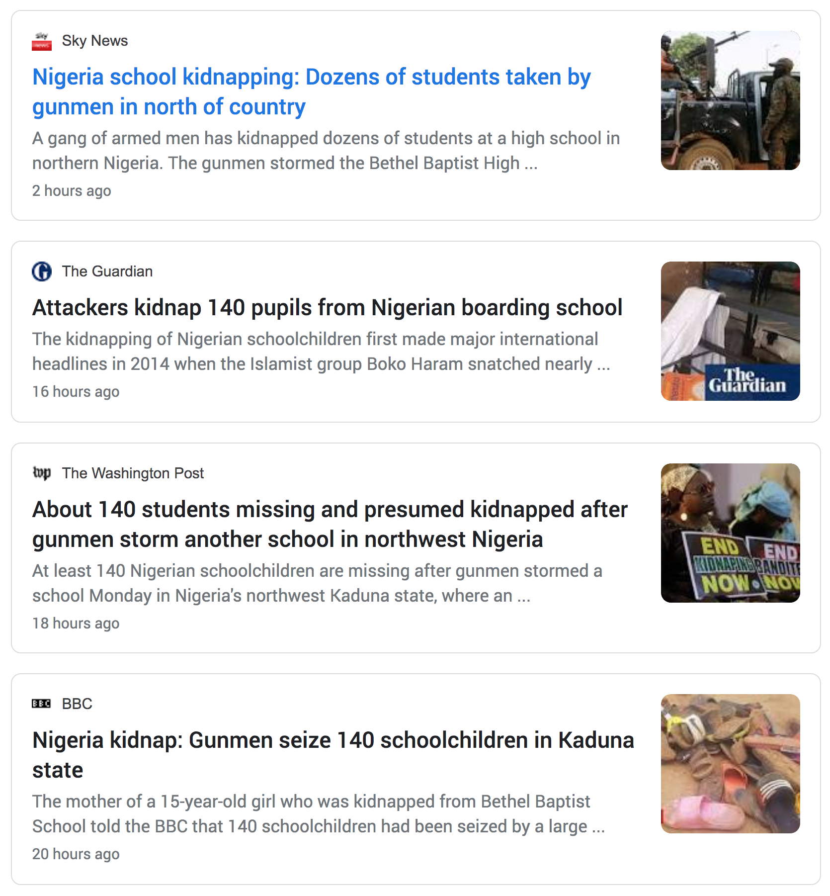 Nigeria kidnap graphic