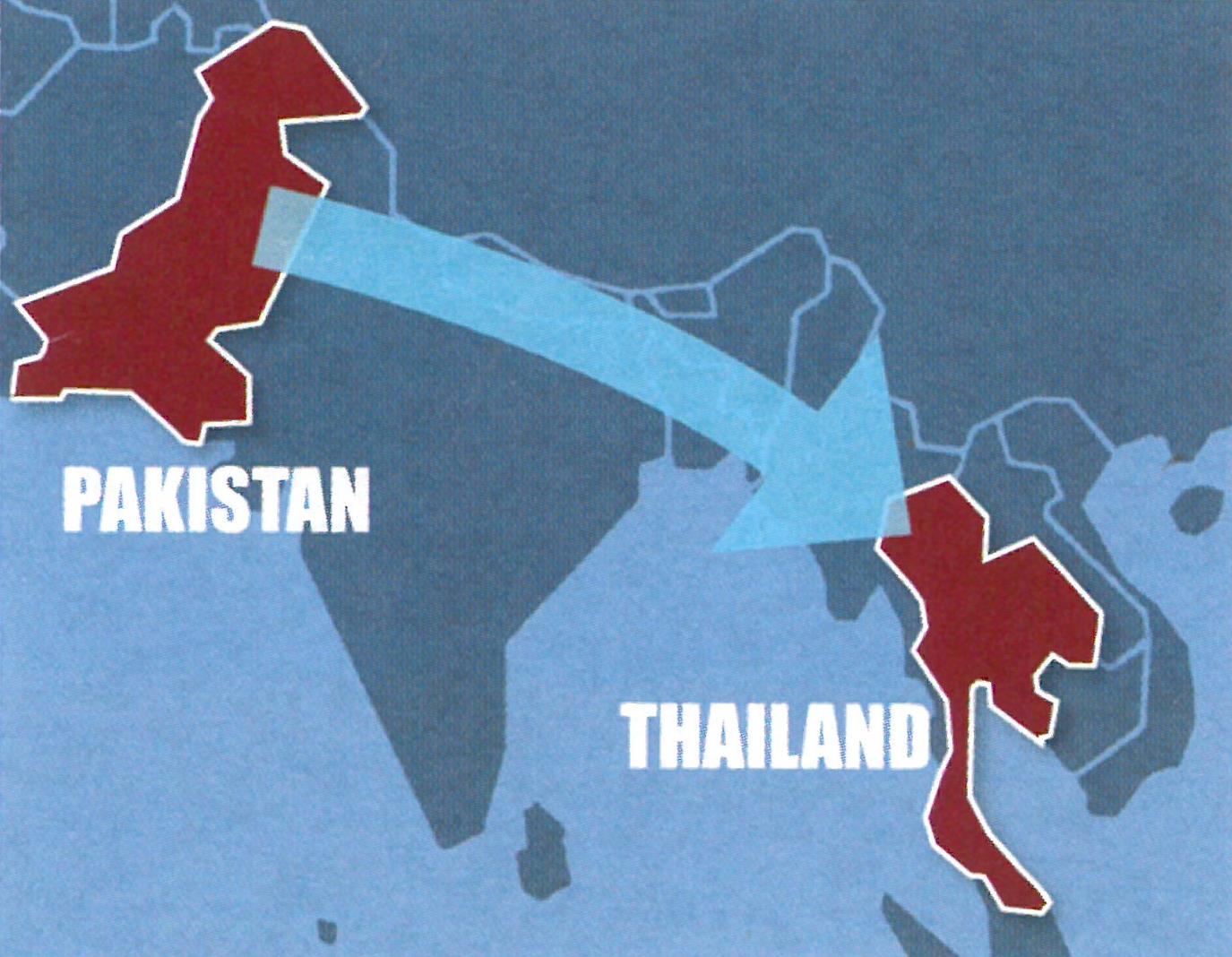 Pak Thai map