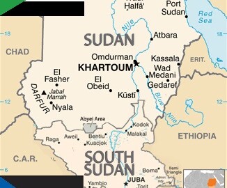 n s sudan map 1