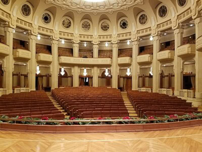 Auditorium Of The Palace Of The People Romania