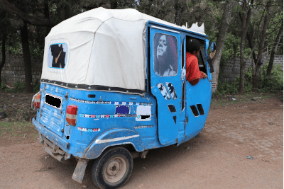 Tuktuk Pixelised 3